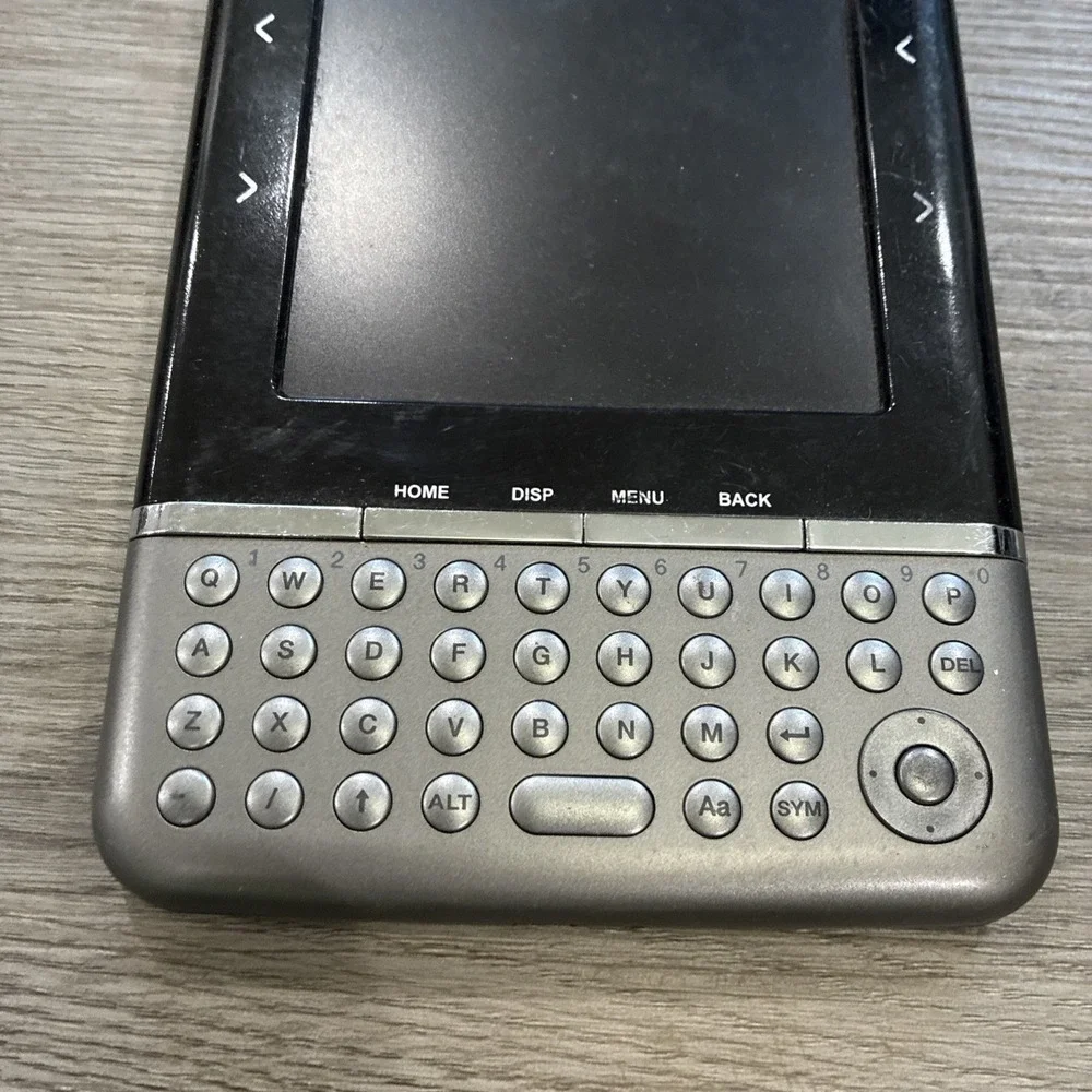 Sharper Image LITERATI Black Color Wireless E-book e reader Untested